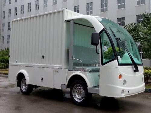 兩人座電動箱式貨車