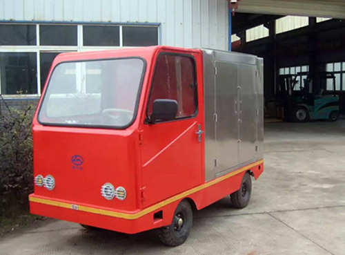封閉帶貨箱防爆搬運車