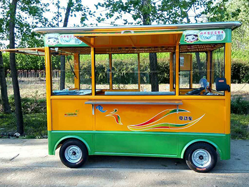 移動電動售貨餐車